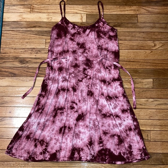 Tie dye red dress - Picture 4 of 4